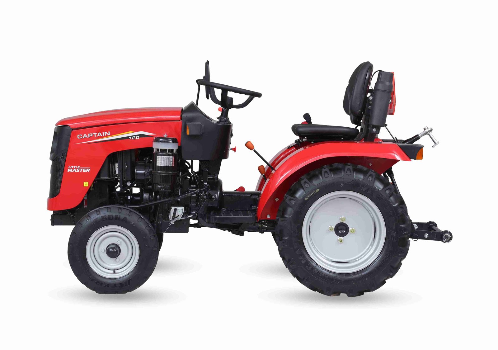 120 OF Mini Tractor - Side View